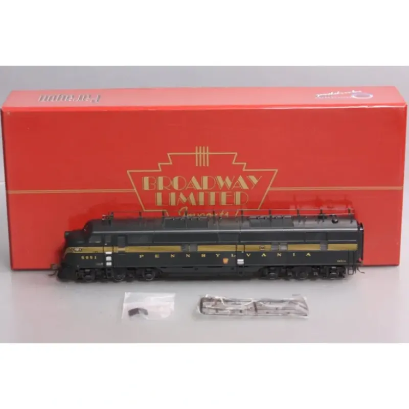 Trains|Broadway Limited 753 HO Scale PRR EMD E7-A Diesel Locomotive #5851A w/ DCC & Snd LN/Box - Model Train Junction: Quality Parts and Art Supplies