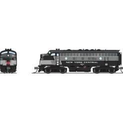 Trains|Broadway Limited 417 HO Scale NYC EMD F-7A Diesel Locomotive #1663 w/ DCC & Snd LN/Box - Model Train Junction: Quality Parts and Art Supplies