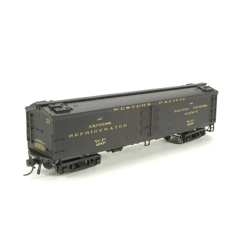 Trains|Broadway Limited 1489 HO Western Pacific 53'6" Wood Express Reefer 2-Car Set - Model Train Junction: Quality Parts and Art Supplies