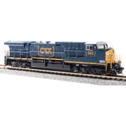 Broadway Limited Imports, 6274, N, GE AC6000, CSX (Boxcar Scheme), #662, (DCC & Sound) - Model Train Junction: Quality Parts and Art Supplies Clearance
