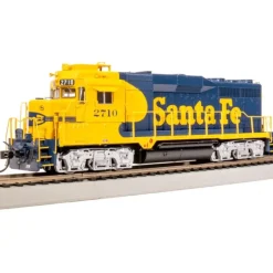 Broadway Limited Imports, HO Scale, 7560, EMD GP30u, Santa Fe, #2710, DCC & Sound - Model Train Junction: Quality Parts and Art Supplies Hot