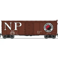 Broadway Limited Imports, N Scale, 7280, USRA 40' Steel Box Cars, Northern Pacific, (2 Pack) - Model Train Junction: Quality Parts and Art Supplies Outlet