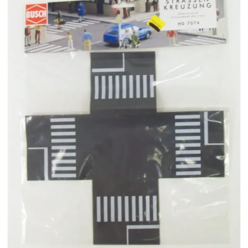 Trains|Busch 7074 HO Scale Intersection - Model Train Junction: Quality Parts and Art Supplies
