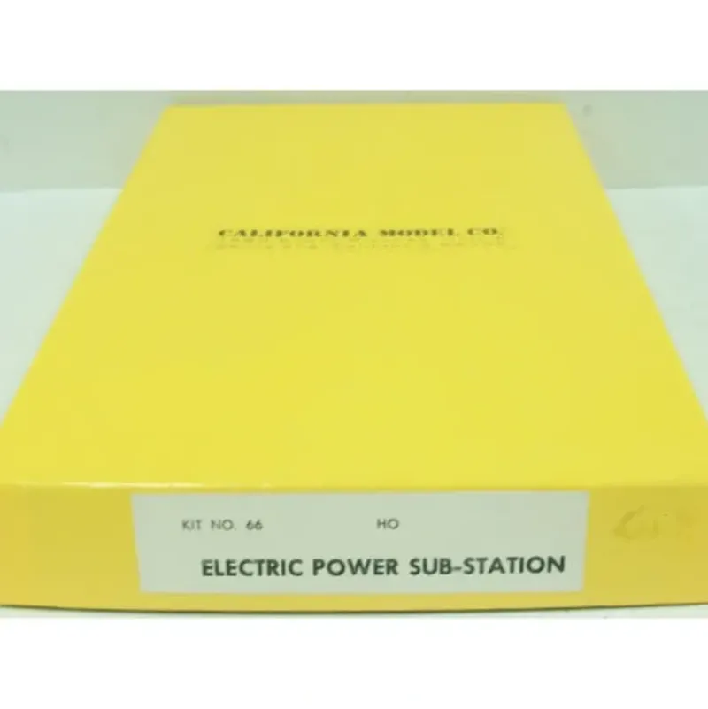 Trains|California Model Co 66 Electrical Power Sub-Station - Model Train Junction: Quality Parts and Art Supplies
