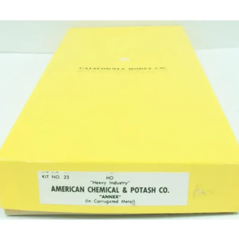 Trains|California Model Co 23 HO American Chemical & Potash Co. Kit - Model Train Junction: Quality Parts and Art Supplies