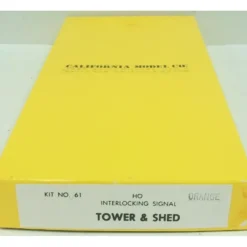 Trains|California Model Co 61 HO Interlocking Signal Tower & Shed - Model Train Junction: Quality Parts and Art Supplies