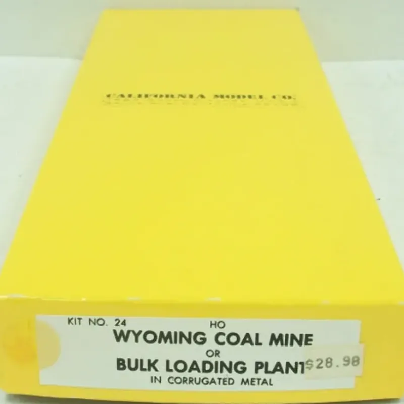 Trains|California Model Co 24 HO Wyoming Coal Mine Kit - Model Train Junction: Quality Parts and Art Supplies