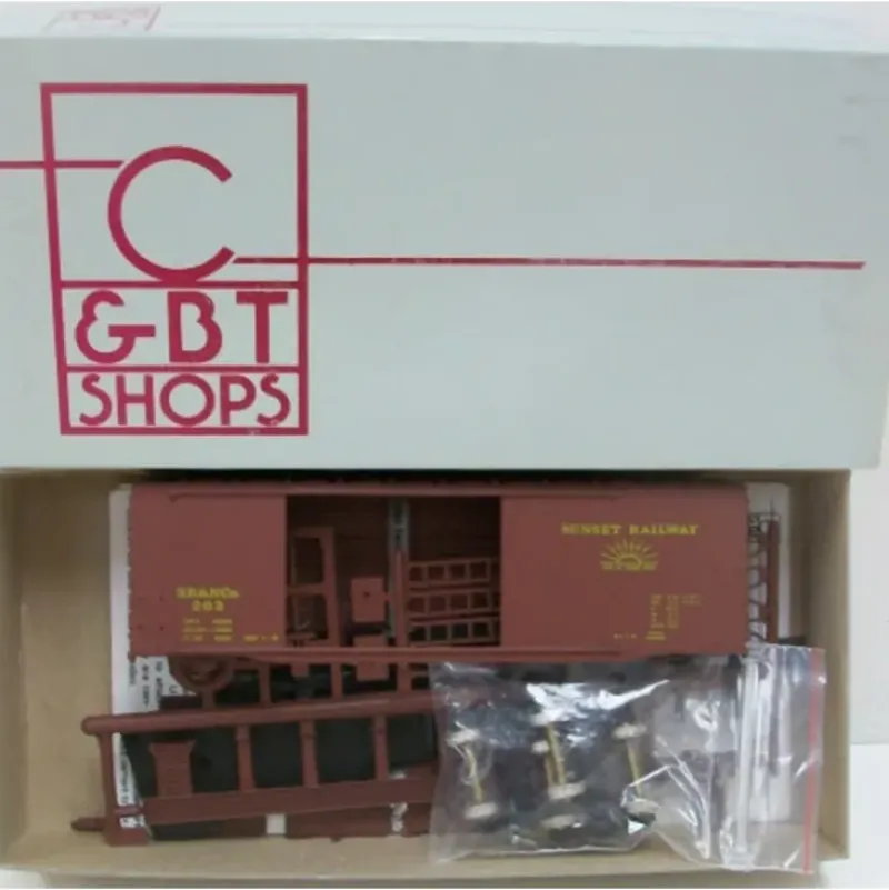 Trains|C&BT Shops 202 HO Scale 40' Double Door Boxcar #352 - Model Train Junction: Quality Parts and Art Supplies