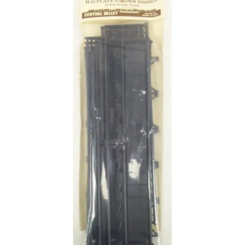 Trains|Central Valley Models 1904 HO Double Track Plate Girder Bridge Kit - Model Train Junction: Quality Parts and Art Supplies