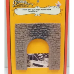 Trains|Chooch 7018 Enterprises Inc. 7018 HO Single Random Stone Tunnel Portal - Model Train Junction: Quality Parts and Art Supplies