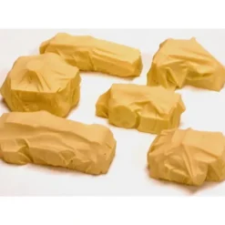 Trains|Chooch 7220 HO Wrapped Machinery Flat Car Loads (Set of 6) - Model Train Junction: Quality Parts and Art Supplies