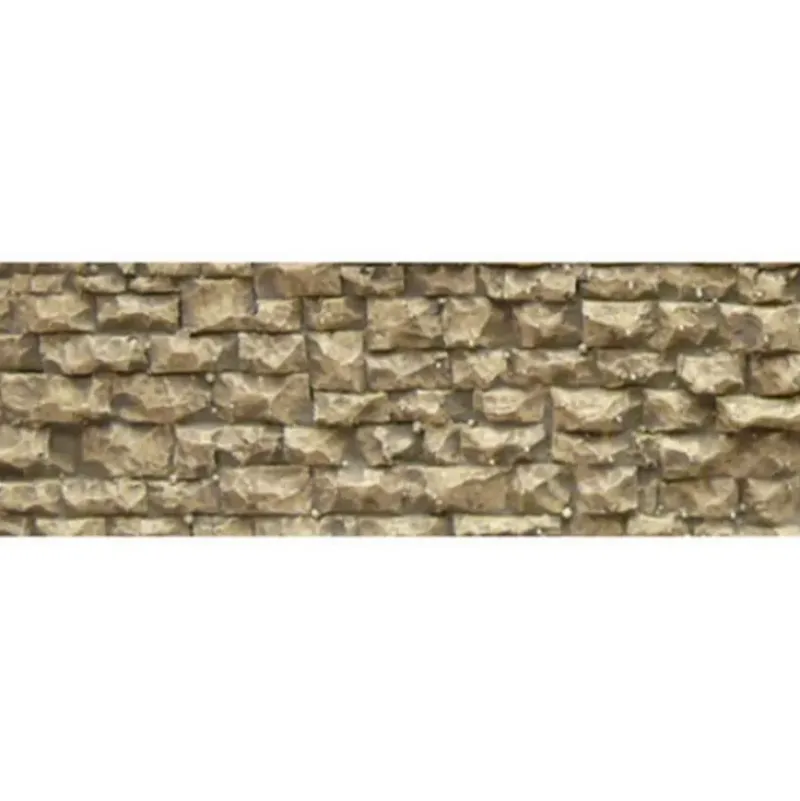 Trains|Chooch 8250 HO/N 3.5"x13" Flexible Small Random Stone Wall - Model Train Junction: Quality Parts and Art Supplies