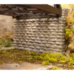 Trains|Chooch 9850 N Double Cut Stone Abutment (Set of 2) - Model Train Junction: Quality Parts and Art Supplies