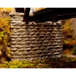 Trains|Chooch 9860 N Scale Single Cut Tapered Stone Abutment (Pack of 2) - Model Train Junction: Quality Parts and Art Supplies