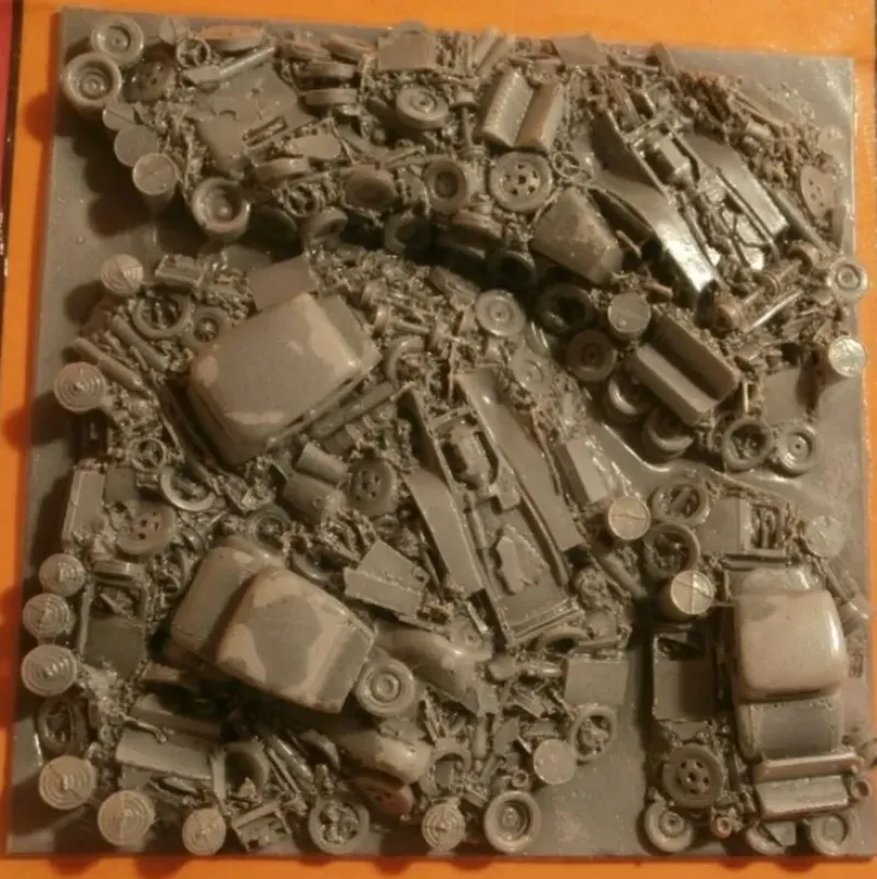 Trains|Chooch Enterprises 7128 HO Automobile Junk Piles Scenery - Model Train Junction: Quality Parts and Art Supplies
