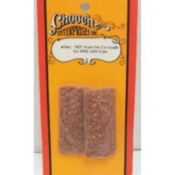 Trains|Chooch Enterprises 7061 HO Brown Ore Car Loads for #1401 Model Die Casting Cars - Model Train Junction: Quality Parts and Art Supplies