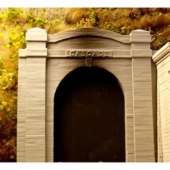 Trains|Chooch Enterprises 8321 HO Cascade Tunnel Single-Track Portal - Model Train Junction: Quality Parts and Art Supplies