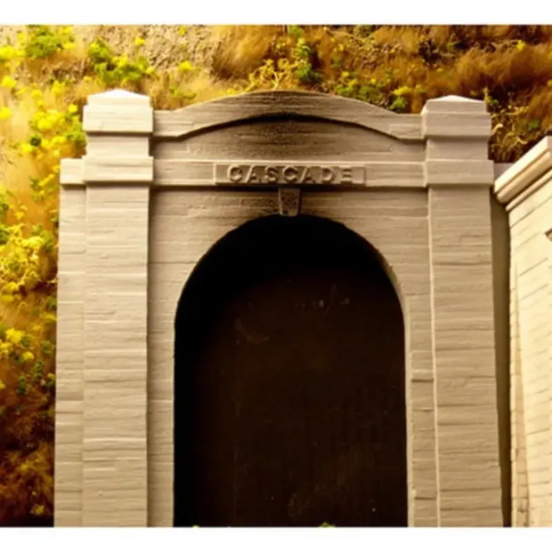 Trains|Chooch Enterprises 8321 HO Cascade Tunnel Single-Track Portal - Model Train Junction: Quality Parts and Art Supplies