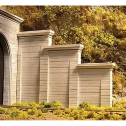 Trains|Chooch Enterprises 8421 HO Concrete Stepped Tunnel Abutment 2-Piece Set - Model Train Junction: Quality Parts and Art Supplies