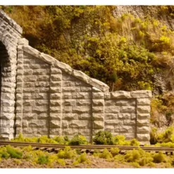 Trains|Chooch Enterprises 8402 HO Cut Stone Sloped Tunnel Abutment 2-Piece Set - Model Train Junction: Quality Parts and Art Supplies