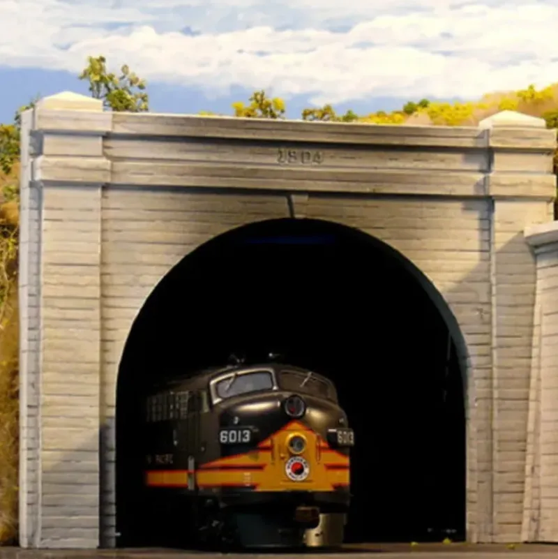 Trains|Chooch Enterprises 8330 HO Double Concrete Tunnel Portal Limited Production - Model Train Junction: Quality Parts and Art Supplies