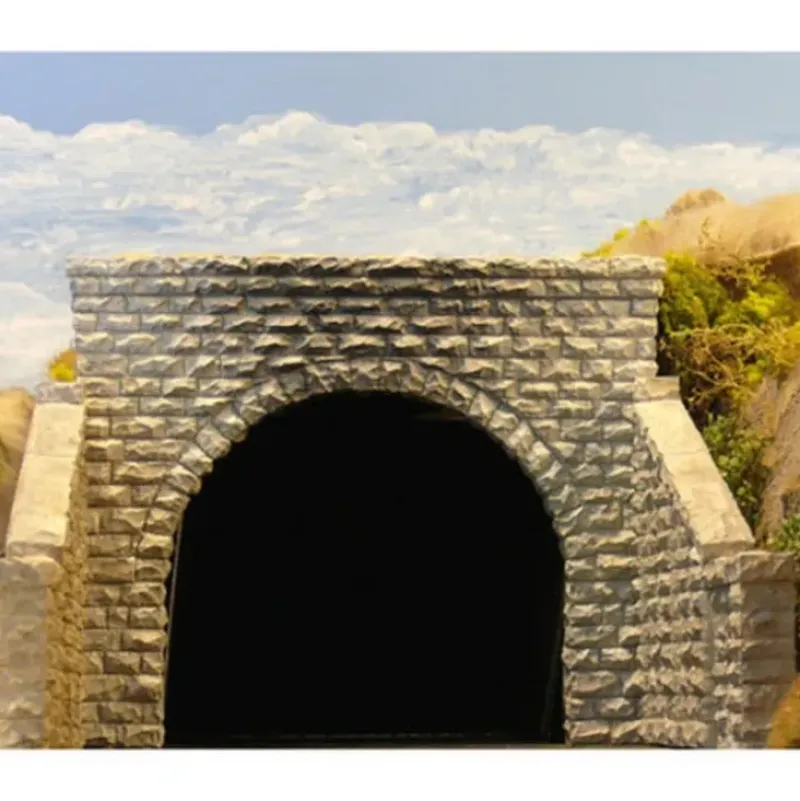Trains|Chooch Enterprises 8350 HO Double Cut Stone Tunnel Portal - Model Train Junction: Quality Parts and Art Supplies