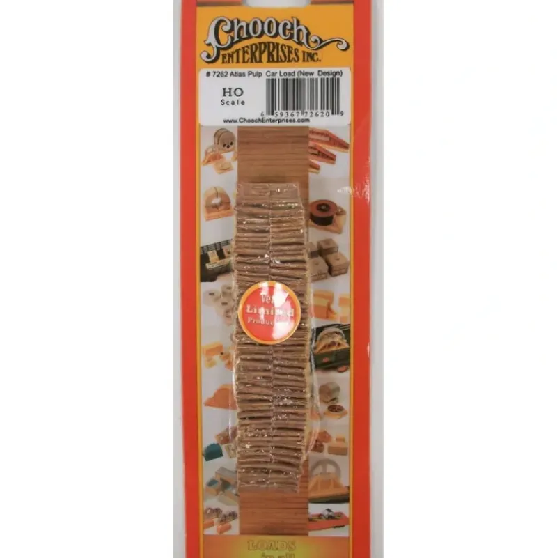 Trains|Chooch Enterprises 7262 HO Pulpwood Load for Atlas Cars - Model Train Junction: Quality Parts and Art Supplies