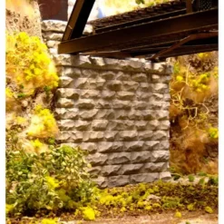 Trains|Chooch Enterprises 8440 HO Single-Track Cut Stone Bridge Abutment - Model Train Junction: Quality Parts and Art Supplies