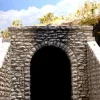 Trains|Chooch Enterprises 8360 HO Single-Track Random Stone Tunnel Portal - Model Train Junction: Quality Parts and Art Supplies