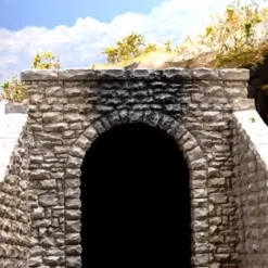 Trains|Chooch Enterprises 8360 HO Single-Track Random Stone Tunnel Portal - Model Train Junction: Quality Parts and Art Supplies