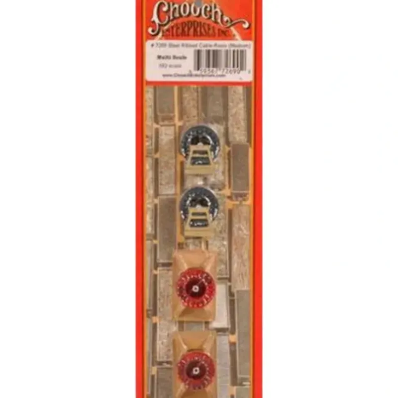 Trains|Chooch Enterprises 7269 HO Steel Ribbed Cable Reel Load - Model Train Junction: Quality Parts and Art Supplies