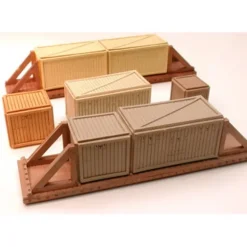 Trains|Chooch Enterprises 7266 HO Wood Sheathed Crate Load Medium - Model Train Junction: Quality Parts and Art Supplies