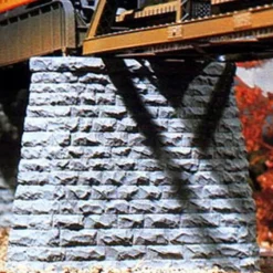 Trains|Chooch Enterprises 9830 N Cut Stone Bridge Pier 2-Piece Set - Model Train Junction: Quality Parts and Art Supplies