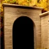 Trains|Chooch Enterprises 9720 N Single Track Concrete Tunnel Portal 2-Piece Set - Model Train Junction: Quality Parts and Art Supplies