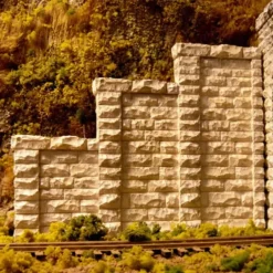 Trains|Chooch Enterprises 9801 N Stone Stepped Tunnel Abutment 2-Piece Set - Model Train Junction: Quality Parts and Art Supplies