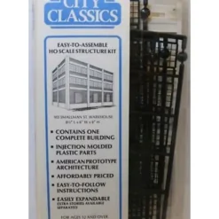Trains|City Classics 104 HO 2-Extra Stories for Smallman St. Warehouse Building Kit - Model Train Junction: Quality Parts and Art Supplies