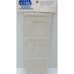 Trains|City Classics 201 HO Long Lower Walls withDoors (Pack of 2) - Model Train Junction: Quality Parts and Art Supplies