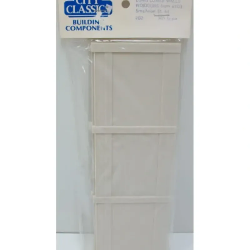 Trains|City Classics 202 HO Long Lower Walls withDoors (Pack of 2) - Model Train Junction: Quality Parts and Art Supplies