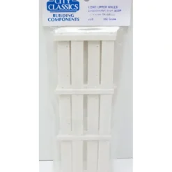 Trains|City Classics 203 HO Long Upper Wall withWindows (Pack of 2) - Model Train Junction: Quality Parts and Art Supplies