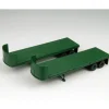 Trains|Classic Metal Works 31127 HO Mini Metals Green Freuhauf 32'''' Flatbed Trailers - Model Train Junction: Quality Parts and Art Supplies