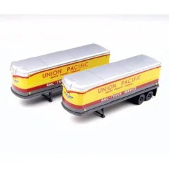 Trains|Classic Metal Works 51150 N Mini Metals UP 40's/50's AeroVan Trailer (Pack of 2) - Model Train Junction: Quality Parts and Art Supplies