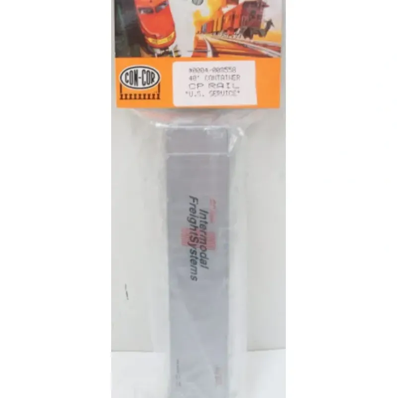 Trains|Con-Cor 0004-008558 CP Rail Intermodal 48' Container - Model Train Junction: Quality Parts and Art Supplies