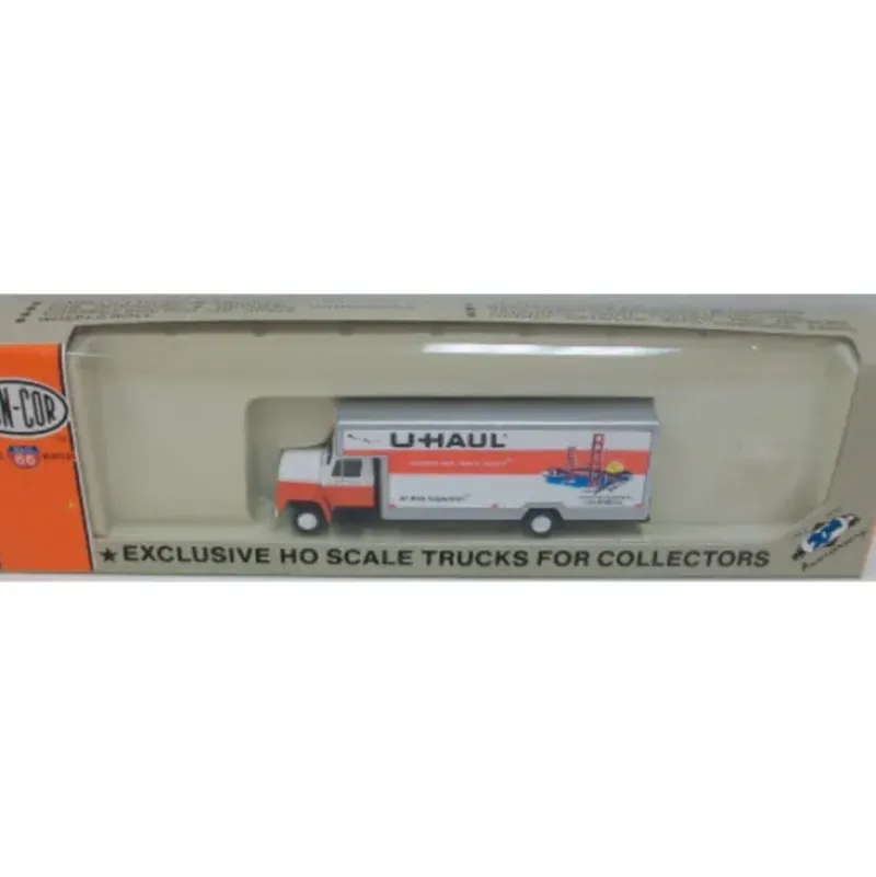 Trains|Con-Cor 0004-007002 HO California 26' U-Haul Supermover Truck - Model Train Junction: Quality Parts and Art Supplies