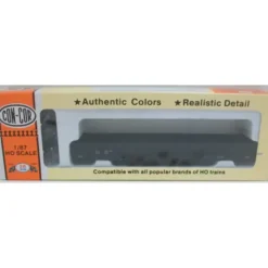 Trains|Con-Cor 9025 HO Data Black 54' Mill Gondola Kit - Model Train Junction: Quality Parts and Art Supplies