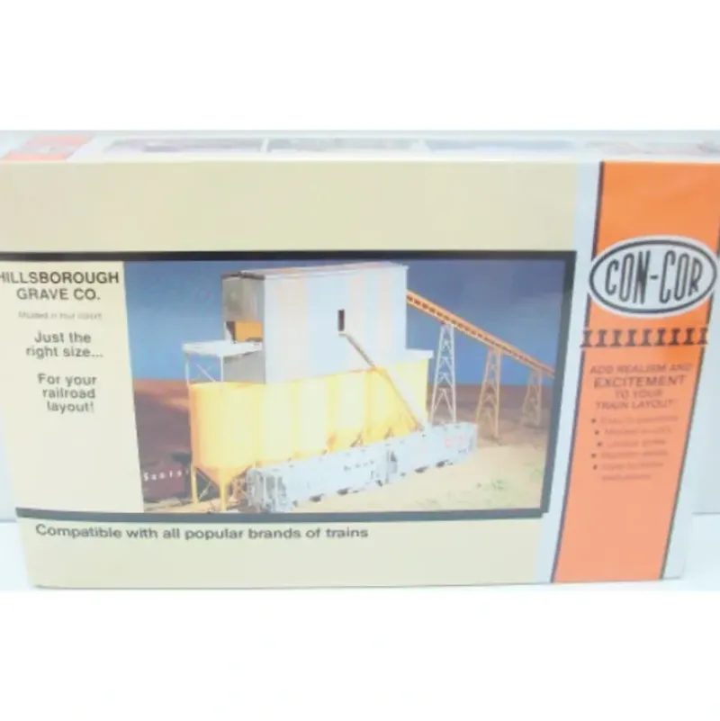 Trains|Con-Cor 1720 HO Hillsborough Grave Co. Kit - Model Train Junction: Quality Parts and Art Supplies