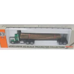 Trains|Con-Cor 0004-001006 HO Miller Trucking Tractor w/Log Trailer - Model Train Junction: Quality Parts and Art Supplies