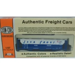 Trains|Con-Cor 9523 HO PS-2 Cov Hopper Kit Jack Frost Sugar - Model Train Junction: Quality Parts and Art Supplies