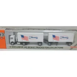Trains|Con-Cor 1026 HO Rite-Way Tractor+27' Twin Trailers - Model Train Junction: Quality Parts and Art Supplies