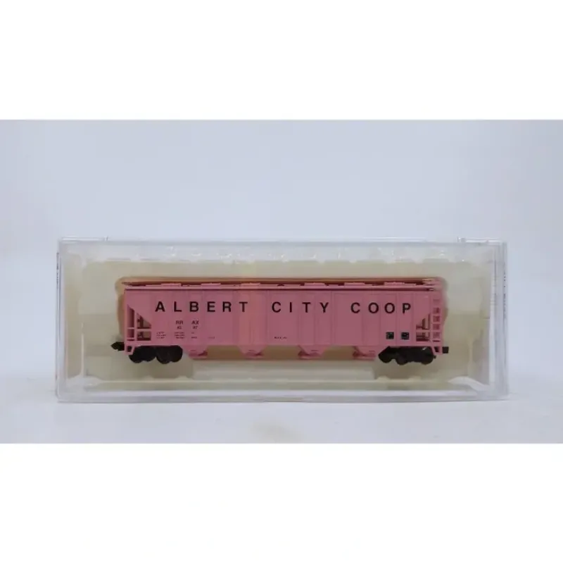 Trains|Con-Cor 0001-000137 N Albert City Coop 4-Bay Covered Hopper #4297 NIB - Model Train Junction: Quality Parts and Art Supplies