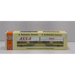 Trains|Con-Cor 0001-01206A N Scale 90' Piggyback Flatcar w/ 2 Piggyback Trailers NIB - Model Train Junction: Quality Parts and Art Supplies
